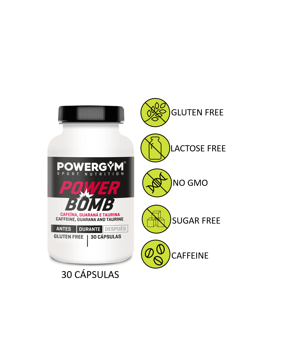 Енергетик POWERBOMB CAPSULAS